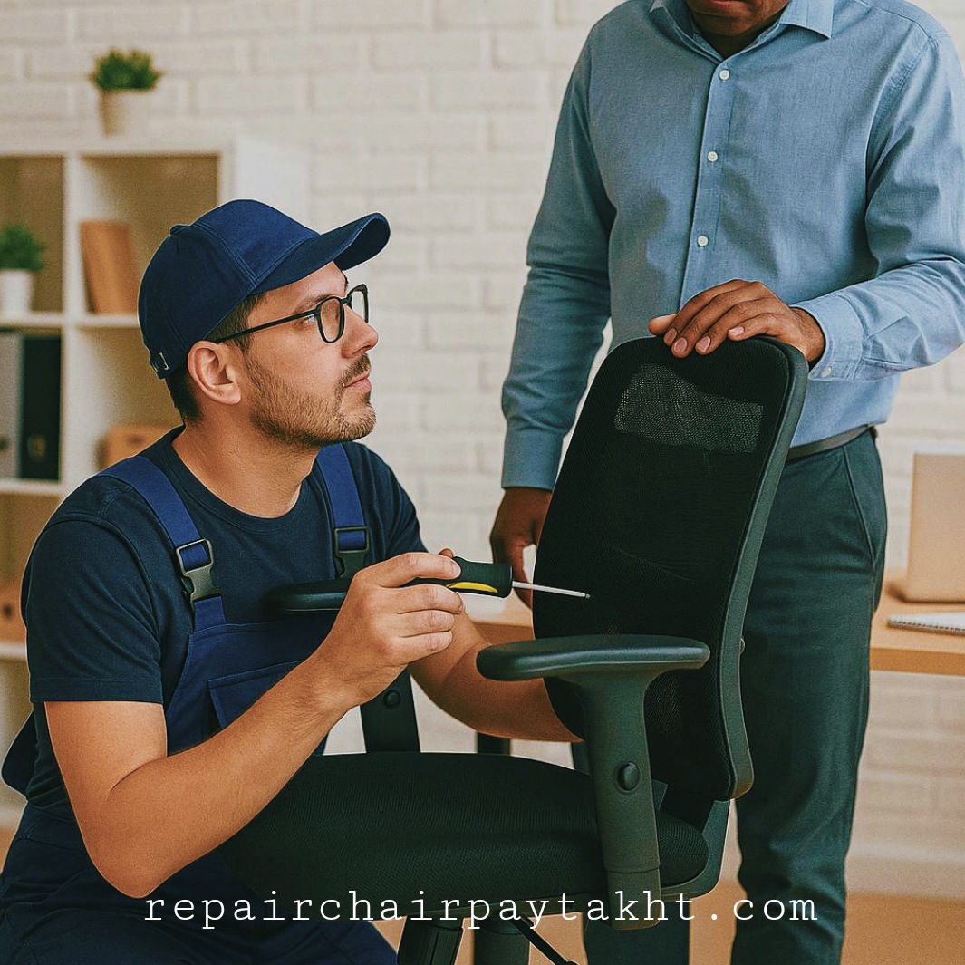 تعمیرات پایتخت تعمیر صندلی اداری در محل در تهران کریمخان