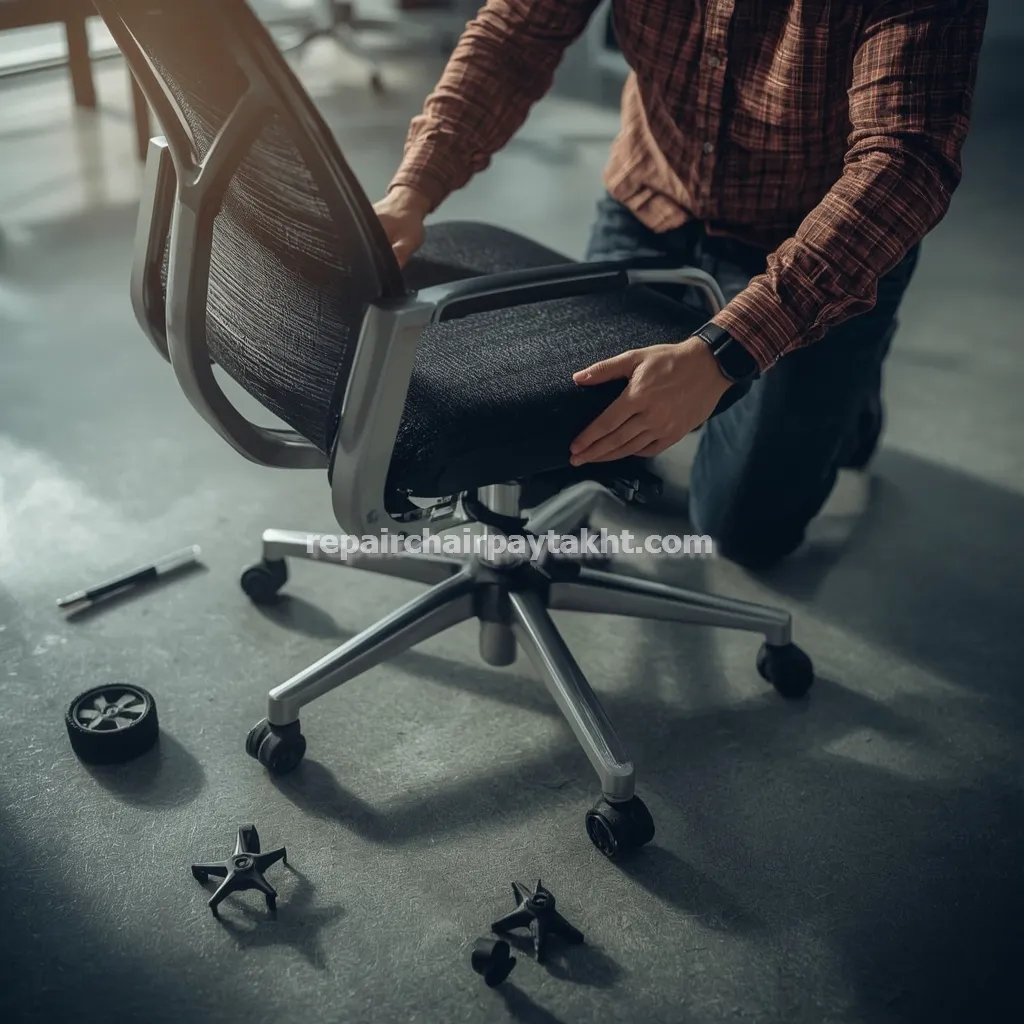 تعمیر جک صندلی اداری در محل